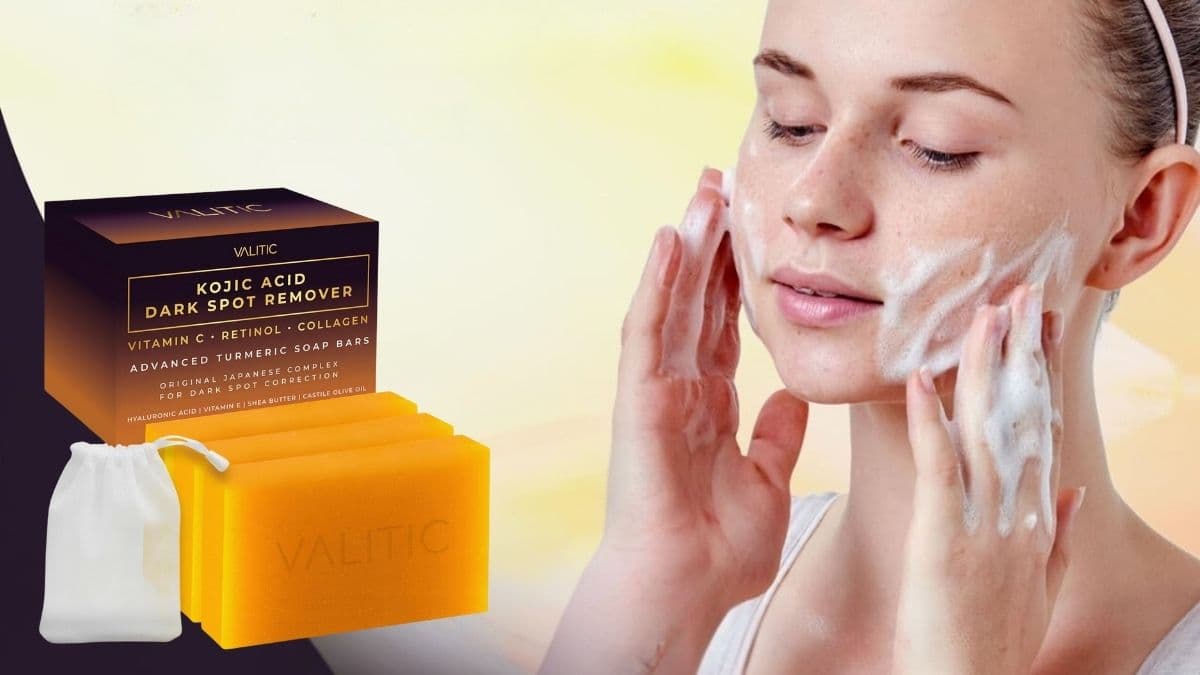 VALITIC Kojic Acid Dark Spot Corrector Soap Bars