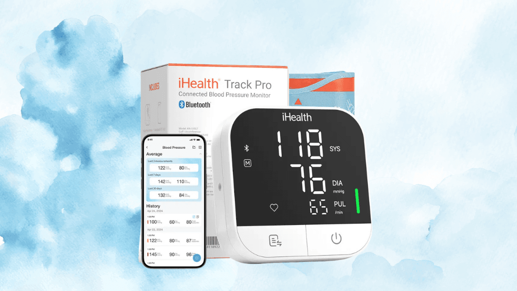 iHealth Track Smart Upper Arm Blood Pressure Monitor